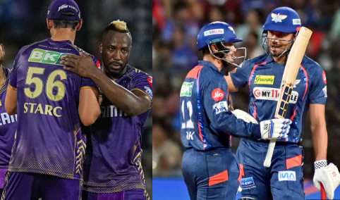 Lucknow Super Giants Vs Kolkata Knight Riders Timeline