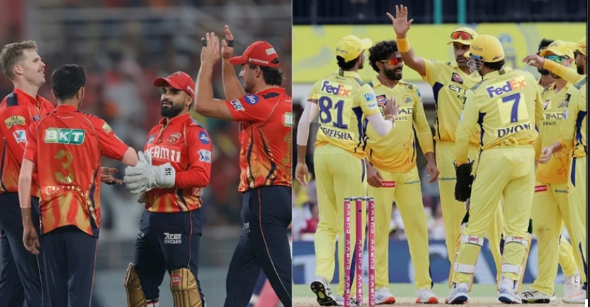 Punjab Kings Vs Chennai Super Kings Timeline