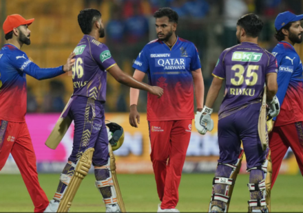 Royal Challengers Bengaluru Vs Kolkata Knight Riders Timeline
