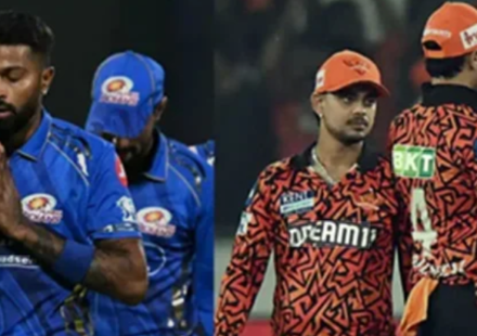 Mumbai Indians Vs Sunrisers Hyderabad Timeline