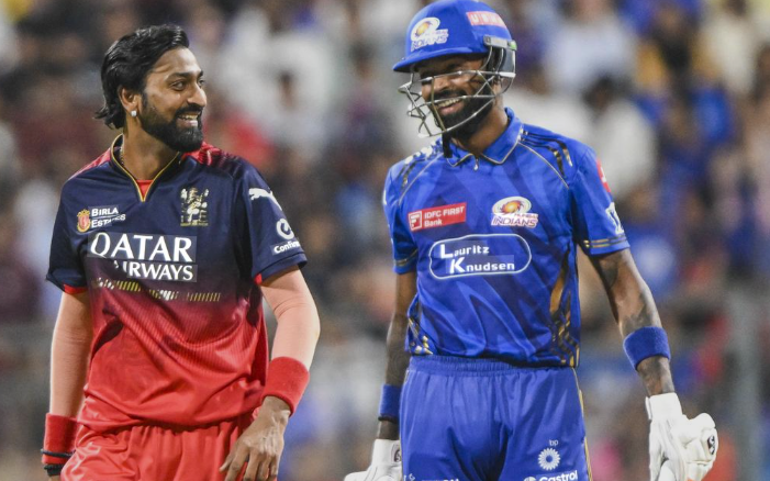 Mumbai Indians Vs Royal Challengers Bengaluru Timeline