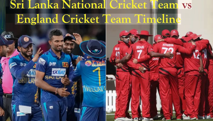 England Cricket Team Vs Sri Lanka National Cricket Team Timeline