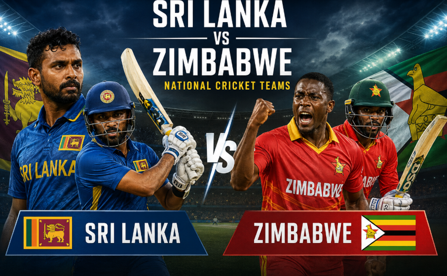 Sri Lanka National Cricket Team Vs Zimbabwe National Cricket Team Match Scorecard
